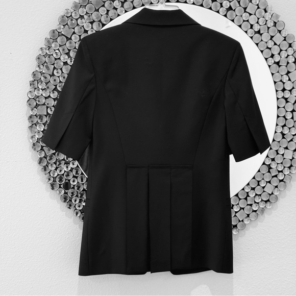 THEO QUARTER SLEEVE BLACK BLAZER, NWT - Picture 10 of 11